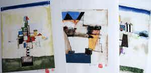 Bruno Haas - Map met 3 zeefdrukken – 1999 - oplage 10 ex. verkocht voor € 75!
