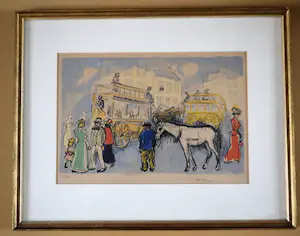 Kees van Dongen - Lithografie - Place Pigalle te Parijs kopen? Bied vanaf 1350!