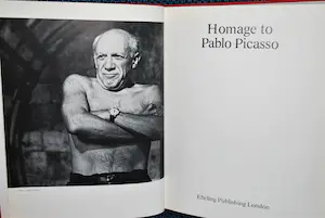 Pablo Picasso - Kunstboek met kleurenlitho en 7 linosnedes kopen? Bied vanaf 125!
