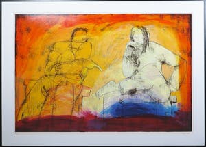 Sjer Jacobs - Zeefdruk, Debat-Ingelijst (Zeer Groot) kopen? Bied vanaf 100!