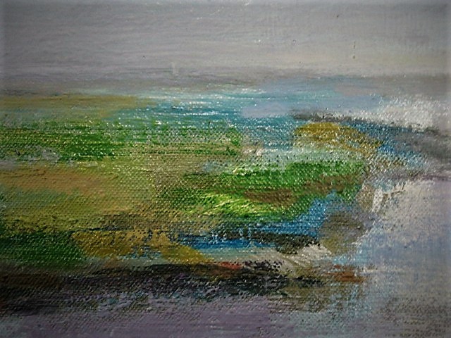 Hans Schiereck - Fraai impressionistisch olieverf "Waterland bij invallende zomeravond" gesignee  kopen? Bied vanaf 1!