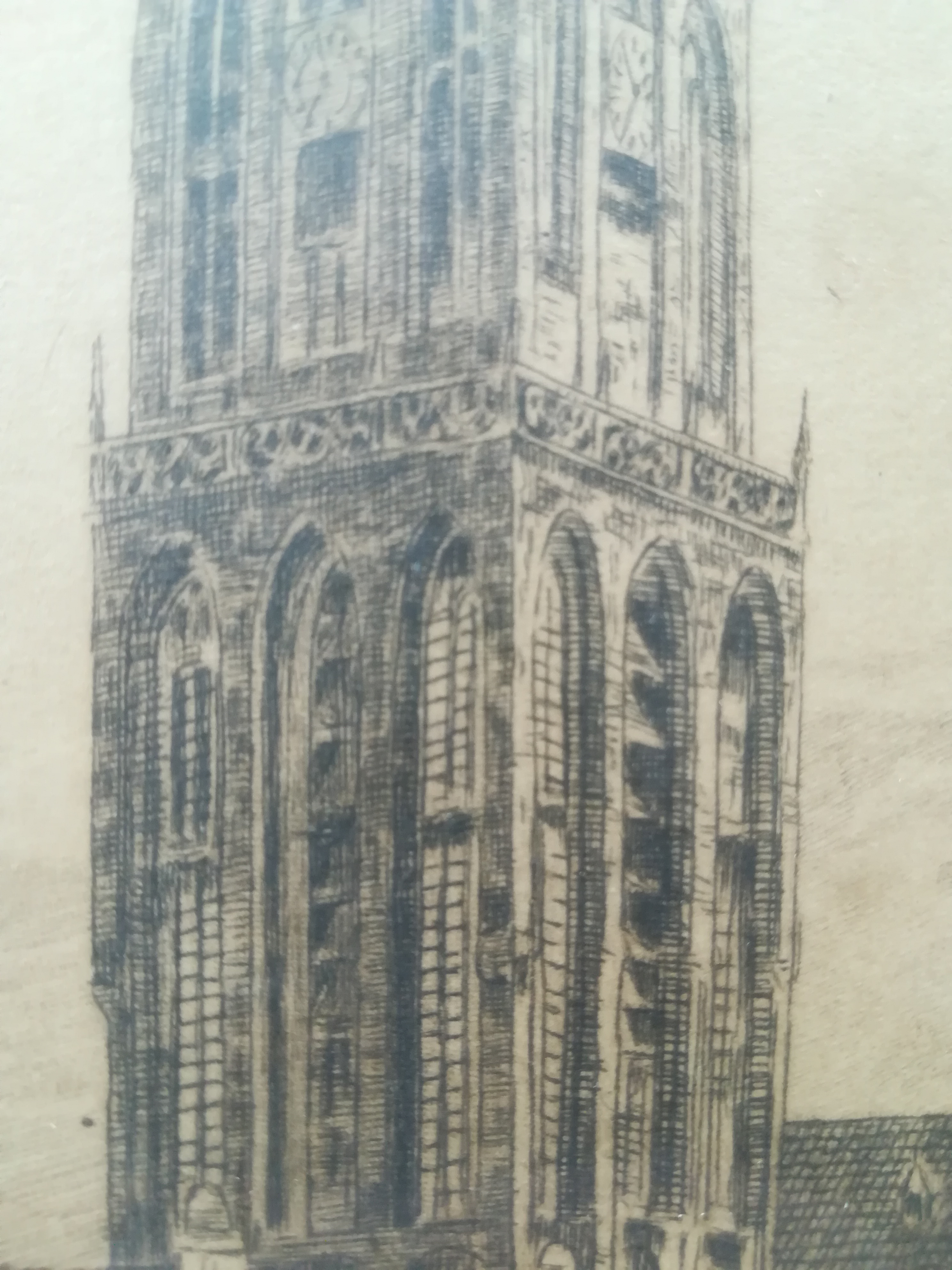 Niet of onleesbaar gesigneerd - Martinitoren Groningen  kopen? Bied vanaf 1!