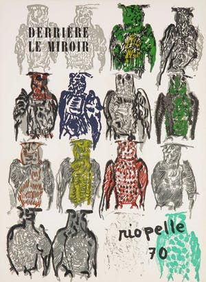 Jean-Paul Riopelle - Uitgave Derrière le miroir met originele litho's, no. 185 (1970) kopen? Bied vanaf 35!