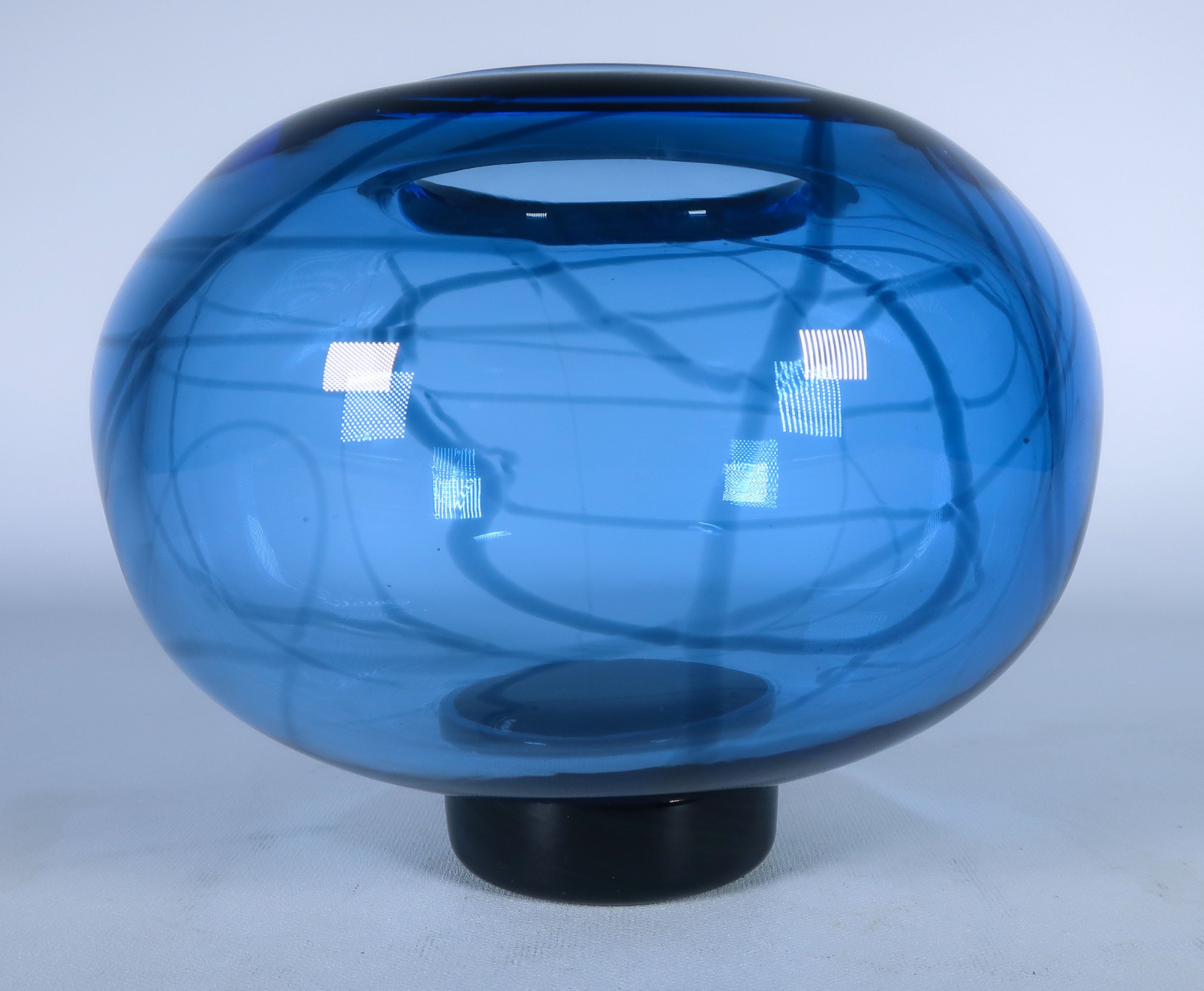 Lia Koster - Glas, Vaas ''Blue Sky'' kopen? Bied vanaf 80!