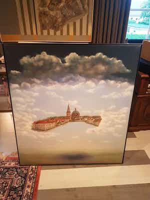 Niet of onleesbaar gesigneerd - Utopia stad van vrede verkocht voor € 1!