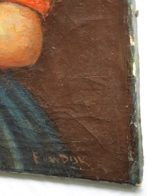 Niet of onleesbaar gesigneerd - Olieverf op doek , Zeeuws meisje ? - gesigneerd kopen? Bied vanaf 1!