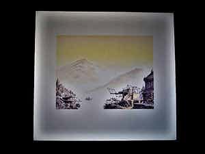 Karel Sirag - Galerie Lieve Hemel - gesigneerde Lithografie - de Oversteek - Galerieprijs 750€ verkocht voor € 10!