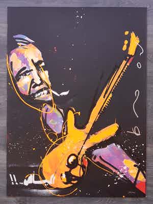 Herman Brood - De bassist verkocht voor € 275!