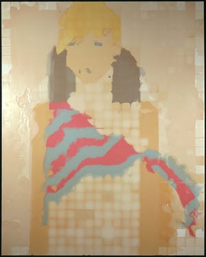 Julia Warr - Acryl op hout, #36 (Zeer groot en zwaar) kopen? Bied vanaf 300!