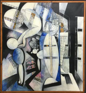 Eva van der Vaart - van Steenbergen - figuratief olieverfschilderij in houten lijst (Groot!) kopen? Bied vanaf 135!