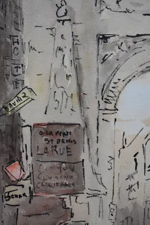 Jan Korthals - St.Denis Parijs, wandelaars circa 1952 kopen? Bied vanaf 95!