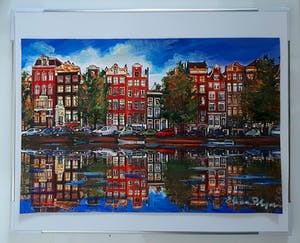 Elena Polyakova - Een gracht in Amsterdam kopen? Bied vanaf 75!