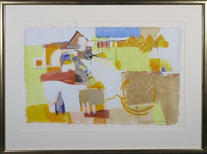 Anneke Peereboom - Zeefdruk, Luce del Giorno III - Ingelijst kopen? Bied vanaf 1!