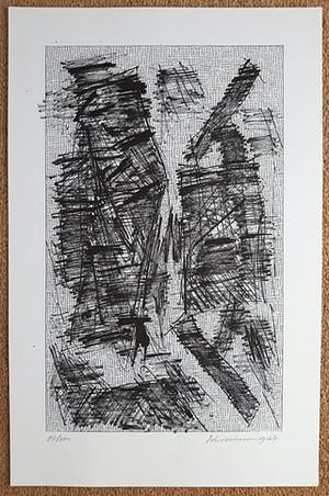 Jan Schoonhoven - Formatie, zeefdruk kopen? Bied vanaf 320!