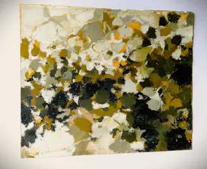 Ton Frenken - Fraai en vroeg (1959) Abstract olieverf op papier - gesigneerd - niet ingelijst kopen? Bied vanaf 42!