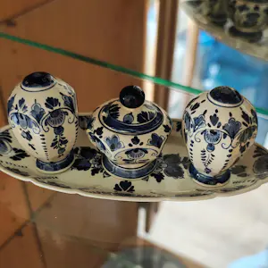 Keramiek overige - Blauw aardewerk. kopen? Bied vanaf 100!