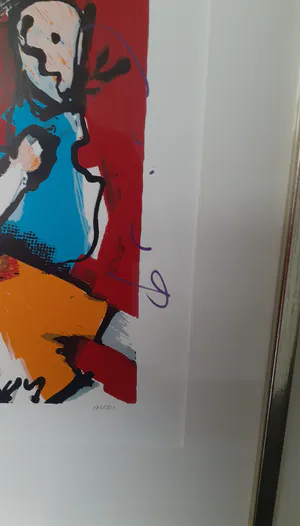 Herman Brood - Moeder en Kind (ingelijst) kopen? Bied vanaf 395!