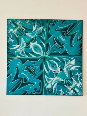 Hugo Kaagman - Canvas doek - Electric Centre kopen? Bied vanaf 250!