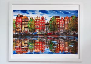 Elena Polyakova - Een gracht in Amsterdam kopen? Bied vanaf 125!