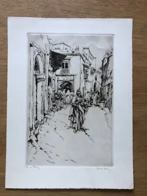 Is. van Mens - STRAAT IN TUNIS kaufen? Bieten Sie von 100!