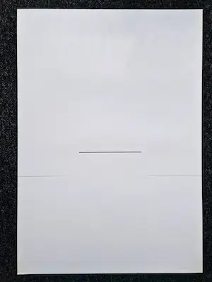 Jan van Munster - Grote minimalistische zeefdruk - ArtistProof - oplage 12 exemplaren kopen? Bied vanaf 80!