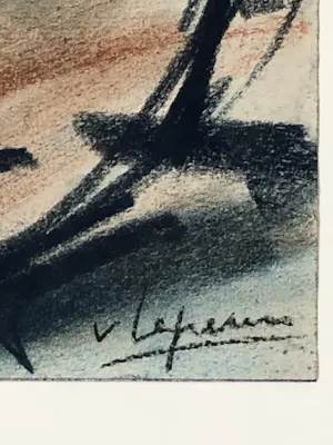 Hans van Ieperen - Twee portretten in pastel kopen? Bied vanaf 150!