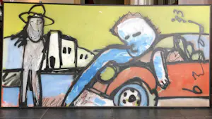 AcheterHerman Brood - auto met mensen? Enchérissez de 5000!