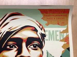 Shepard Fairey - Voting Rights kopen? Bied vanaf 25!