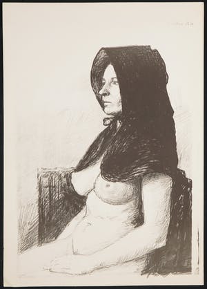 Aat Veldhoen - Rotaprint, Zittende vrouw kopen? Bied vanaf 50!