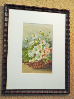 Marie de Man - Aquarel - Bloemstilleven kopen? Bied vanaf 35!