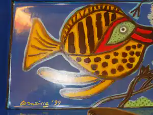 Corneille - oven/visschaal verkocht voor € 65!