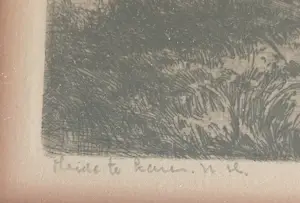 Willem Frederik Noordijk - Ets Heide Laren Noord-Holland kopen? Bied vanaf 65!