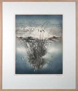 France Hilon - Ets, Zonder titel- Ingelijst kopen? Bied vanaf 1!