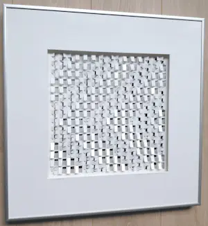 Jan Willem van Swigchem - Splitlevel II, papier reliëf (mooi ingelijst) kopen? Bied vanaf 495!