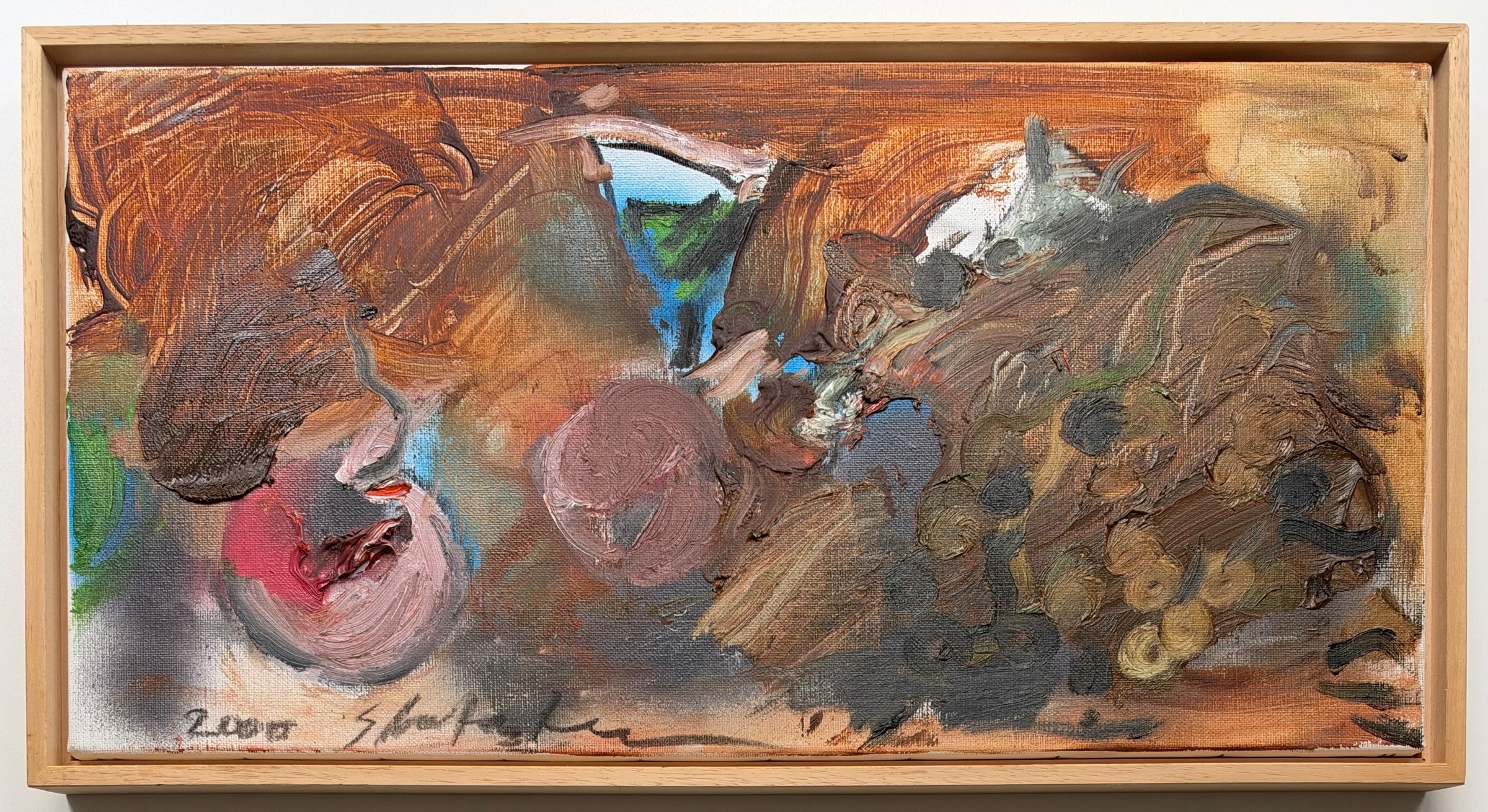 AcheterGer Lataster - olieverf op doek | 'Zonder titel' | 2000? Enchérissez de 1000!