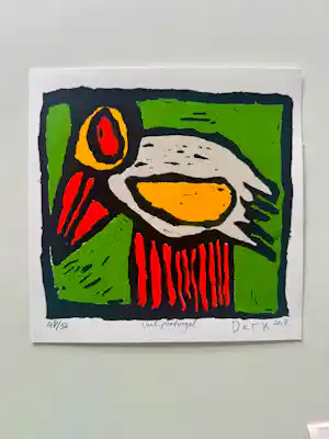 Derk Wessels - Veel-pootvogel vendu pour 35€ !