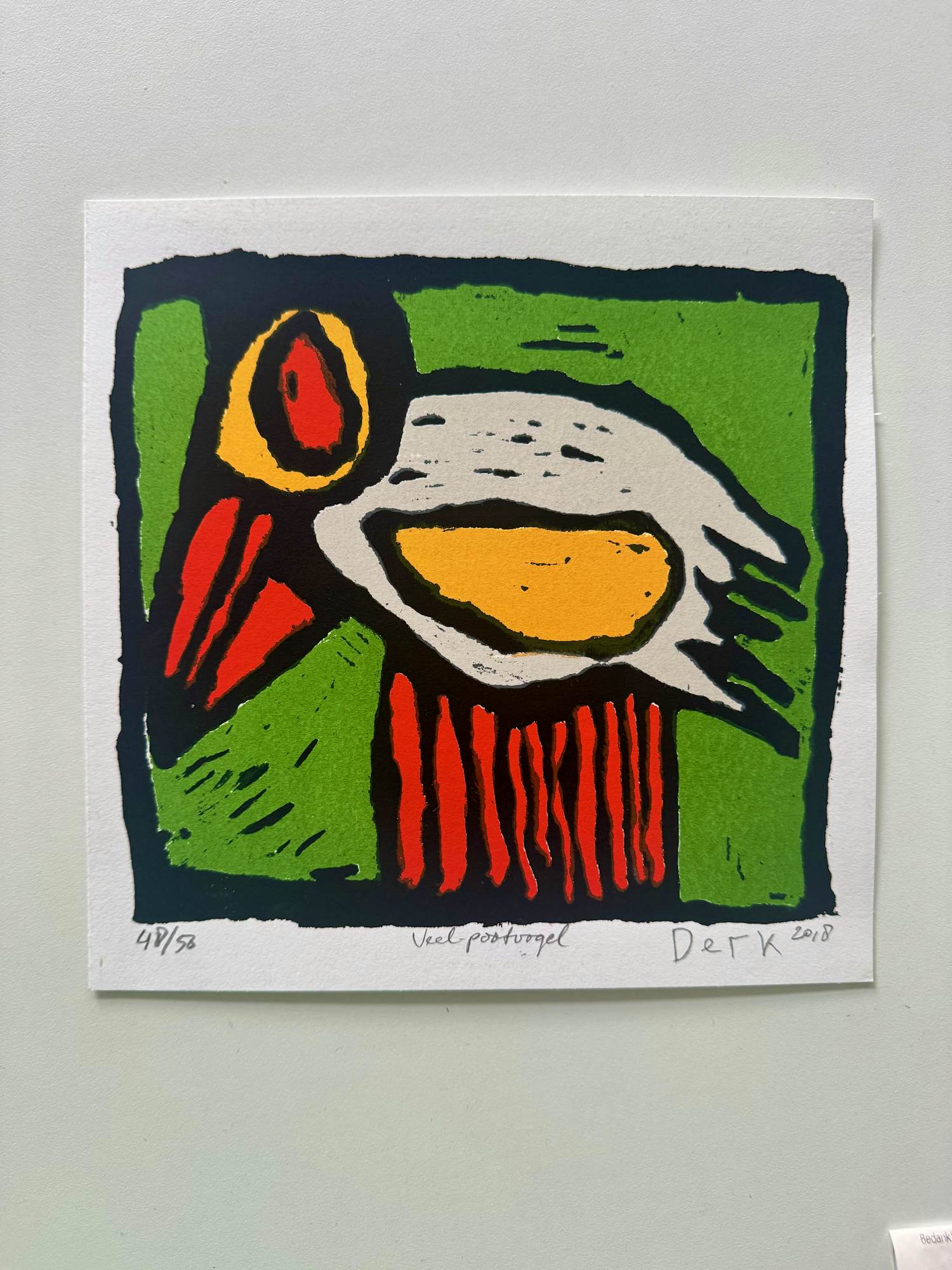 Derk Wessels - Veel-pootvogel kopen? Bied vanaf 100!
