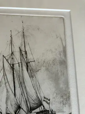 Bart Reindersma - Traditioneel schip op de 'De Zuiderzee'. kopen? Bied vanaf 35!