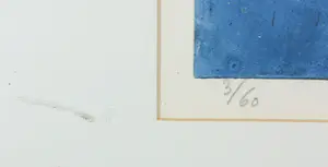 Kees Okx - Ets, Late date - Ingelijst kopen? Bied vanaf 1!