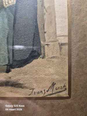 Franz Meerts - Vissersvrouw in klederdracht kopen? Bied vanaf 60!