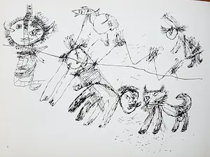 Corneille - Promenade au pays de pommes (herdruk 1966), gesigneerde publicatie kopen? Bied vanaf 75!