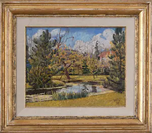 Herman Bieling - Park bij Hillegersberg (1936) kaufen? Bieten Sie von 1600!