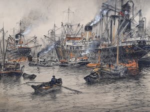 Joop Molenaar - Bedrijvigheid in de Rotterdamse Maashaven kopen? Bied vanaf 170!