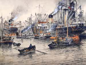 Joop Molenaar - Bedrijvigheid in de Rotterdamse Maashaven verkocht voor € 170!