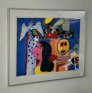 Corneille - Vrolijk Kleurrijk Groot werk GESIGNEERD 1993 Pinokkio kopen? Bied vanaf 675!