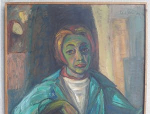 Else Rosa Lindorfer - Portret of zelfportret. Expressionisme. kopen? Bied vanaf 275!