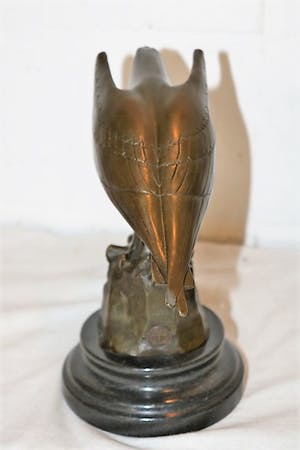 Johan Coenrad Ulrich Legner - Havik art deco bronzen beeld kopen? Bied vanaf 125!
