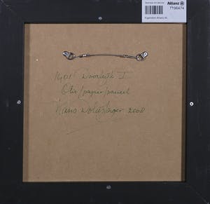 Hans Dolieslager - Olieverf op hardboard, Doorkijk I kopen? Bied vanaf 1!