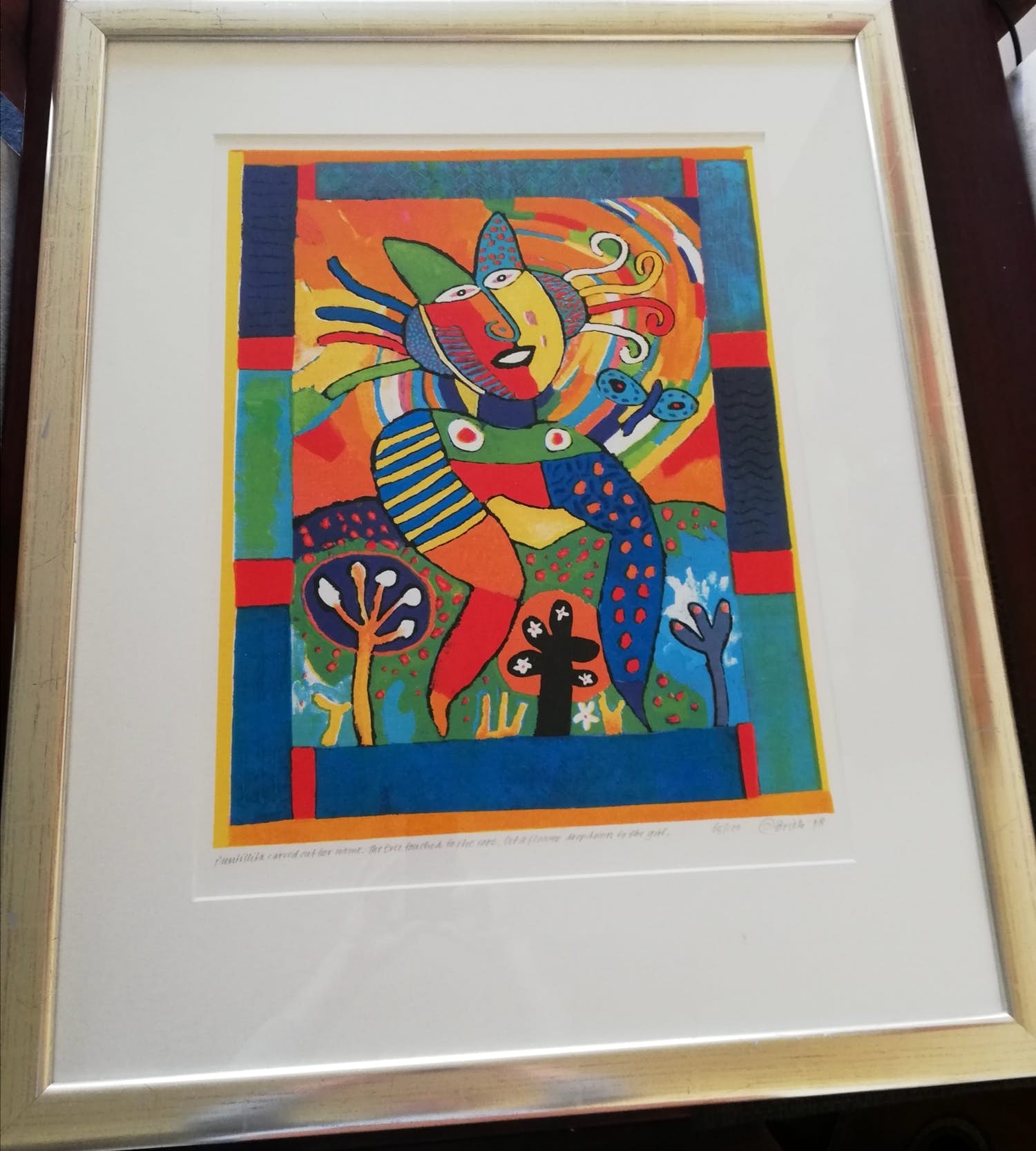 Clemens Briels - Puntihita carved out...(beperkte oplage) verkocht voor € 199!