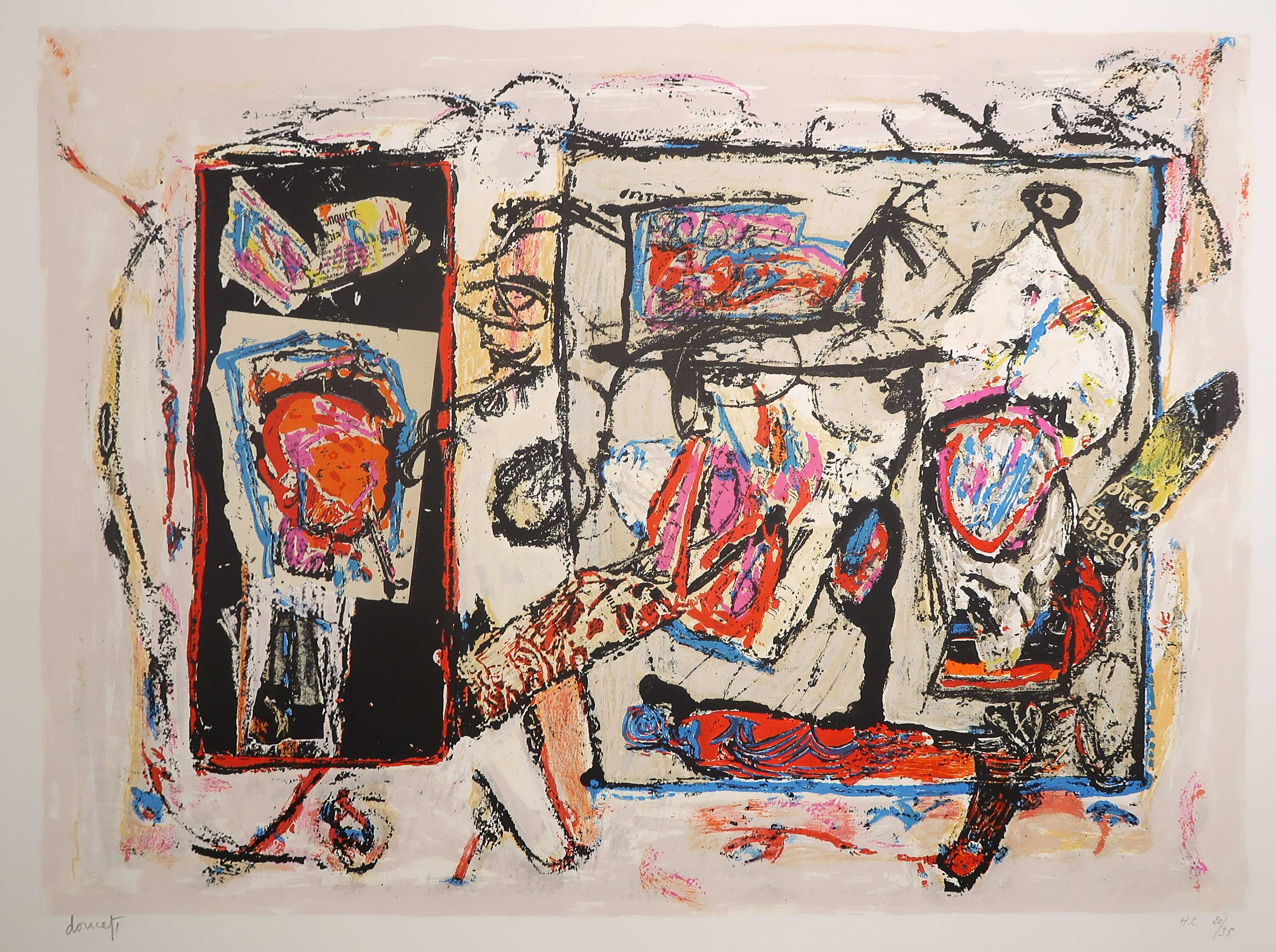 Jacques Doucet - Litho, Rivages-visages-paysages du Sepik  verkocht voor € 100!